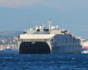 В Черное море вошел высокоскоростной корабль ВМС США