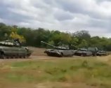 В 15 км от границы с Украиной заметили колонну российской бронетехники