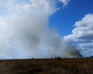 Токсичний дим накриває будинки: в Криму масштабна пожежа