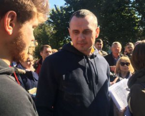 Сенцов відзначився на акції підтримки українських політв'язнів у Росії