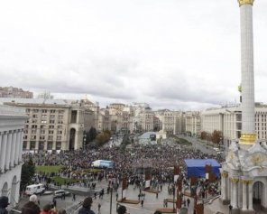 Поліцейські повідомили, скільки людей прийшло на віче &quot;Ні капітуляції&quot;