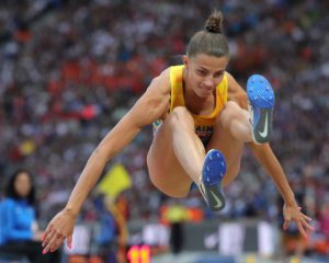 Марина Бех-Романчук прыгнула на серебряную медаль на чемпионате мира