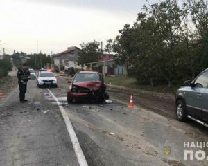 П&#039;яний водій протаранив авто з дітьми