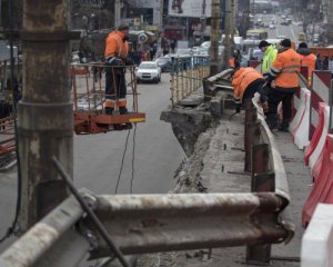 Украденные опоры Шулявского моста нашли у скандального застройщика