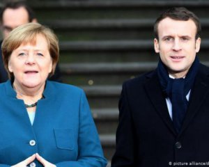 Меркель и Макрон сделали совместное заявление о минских соглашениях