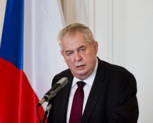 Президент Чехії заявив, що Крим - російська територія