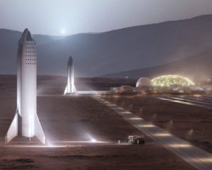 Ілон Маск готується створити місто на Марсі вже за 20 років