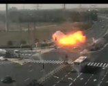В Израильском городе взорвалась ракета