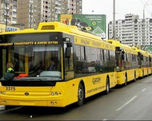У столиці зупинились тролейбуси