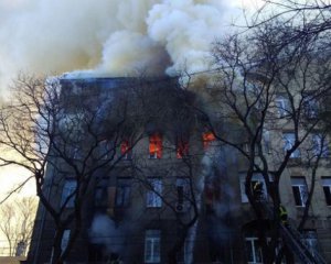 Студентка рассказала ужасные подробности пожара в Одесском колледже