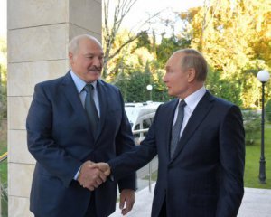 Путин и Лукашенко  встретились в темноте