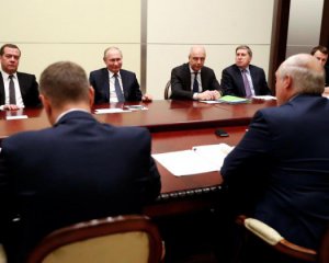 Во время встречи Путина и Лукашенко выключился свет