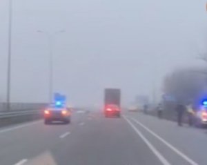 Туман спровоцировал смертельное ДТП на Киевщине