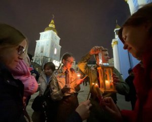 Вифлеемский огонь мира привезли в Украину