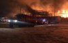 В России загорелся нефтехимический завод