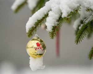 Сніг, дощ та невеликі заморозки обіцяють у новорічні дні