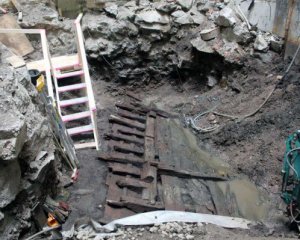 У парку знайшли залишки корабля