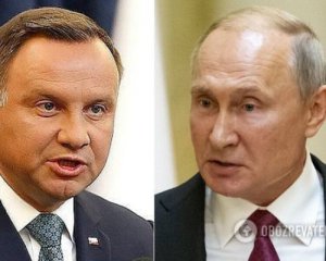 Дуда в Ізраїлі хоче виступити поряд із Путіним