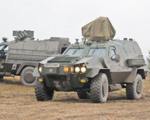 Украинские военные протестировали четыре модели броневиков