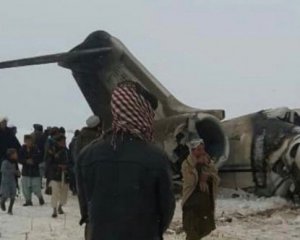 Талібан взяв на себе відповідальність за падіння літака в Афганістані