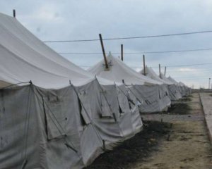 На военном полигоне сгорели палатки: есть пострадавшие