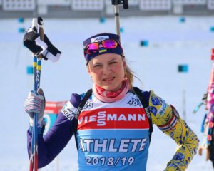 Українська біатлоністка стала чемпіонкою Європи