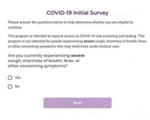 Тест на коронавірус зламався після заяви Трампа