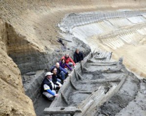 В кар'єрі знайшли стародавні кораблі