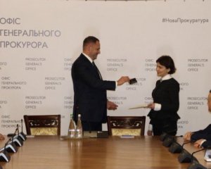 Єрмак представив Венедіктову Офісу генпрокурора