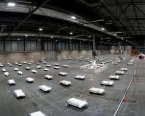 В выставочном центре обустроили гигантский госпиталь