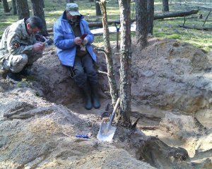 В лесу нашли останки бойцов Второй мировой, считавшихся пропавшими без вести