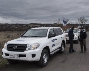 Боевики обстреляли наблюдателей ОБСЕ