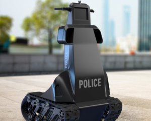 Український робот-поліцейський матиме балон сльозогінного газу