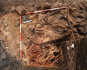 В фундаменте замка обнаружили замурованные скелеты