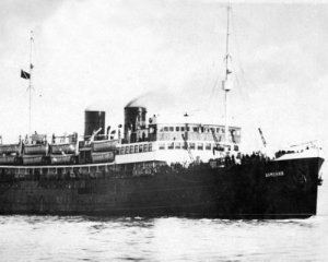 На дне моря обнаружили подбитое немцами в 1941 судно с 6 тыс. беженцев