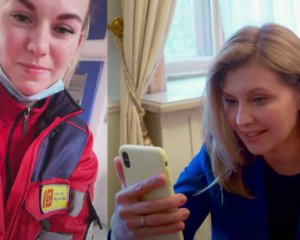 "Як ваші справи?" - перша леді поговорила телефоном із лікаркою швидкої