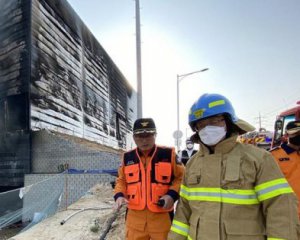 Из-за пожара в Южной Корее погибли 38 человек