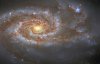 Hubble сфотографировал среднюю спиральную галактику