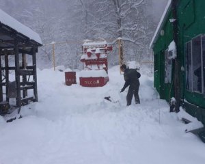 У Росії випав сніг