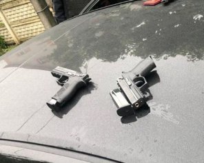 Стрельба в Броварах: у злоумышленников изъяли оружие