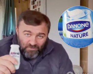 Український Danone відреагував на скандальну рекламу з Пореченковим