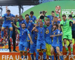 Сборная Украины впервые стала чемпионом мира по футболу