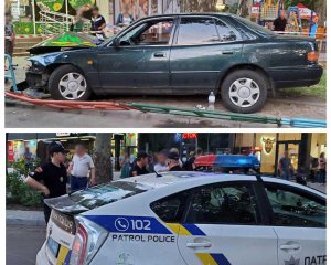 Стало зле за кермом: водій спричинив зіткнення і збив людей