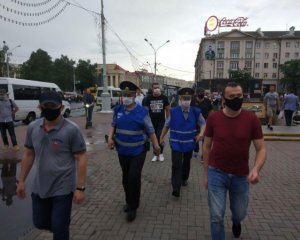 В центре Минска прошли массовые протесты