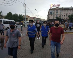 У центрі Мінська пройшли масові протести