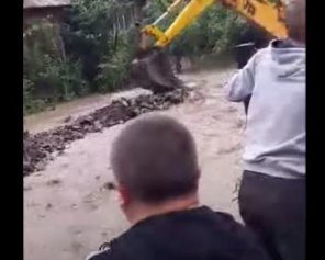 На Закарпатье затопило село