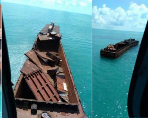 Влучення української ракети "Нептун" показали зблизька