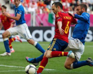 Испания разбила Италию в финале Евро-2012