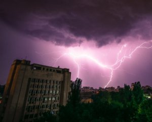 Столичная погода - жара и гроза, в области - дожди с градом