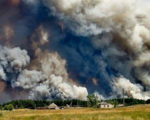 На Луганщині загасили один з осередків масштабних пожеж